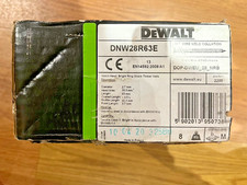 DEWALT Galvanised Nail Gun Nails 2.7 x 63mm.  33°.  1700 nails. Wire weld.