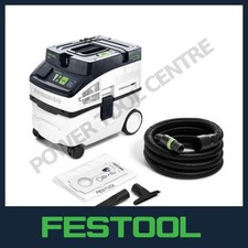 Festool 578329 CT15 Mobile Dust Extractor Cleantec 240V 15 Litre Capacity