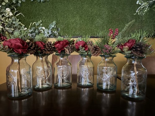 Clear glass mason jar - mason,