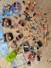 Playmobil Pirates Treasure Island Chest Weapons Figures DVD - large bundle