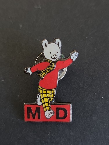 Vintage rupert the bear - bear, m.d