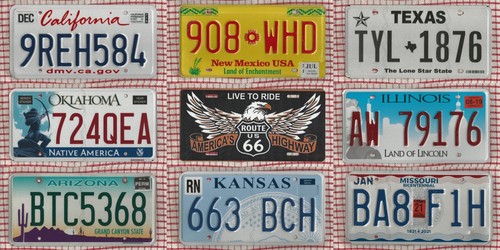 Set route 66 american - route,