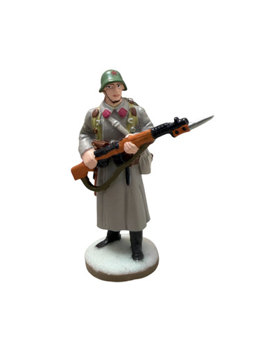 Vintage metal soldier - vintage,