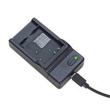 USB Battery Charger for Panasonic VW-VBX090 HX-WA20 HX-WA30A HX-WA30D HX-WA2 Cam