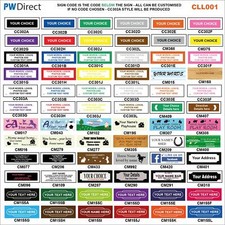 SIGN CUSTOM TRAIN TOTEM HOUSE