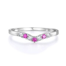 Ladies Ring Solid Sterling 925