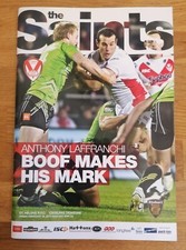 RUGBY PROGRAMME - Saints RFC