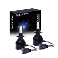 H7 8000LM LED Lamp Car Headlight Beam Bulbs White For Audi TT MK2 A4 A6 A7 Q7 C6