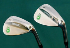 Set of 2 x Bombtech Grenade 52° & 56° Wedges Wedge Flex Steel Shafts