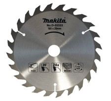 Makita 165mm 24 Tooth Circular