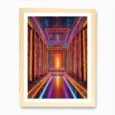 Hall Of Mirrors Art Print