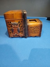 Rare Retro Musical Light Up Cigarette Dispenser.spares Or Repairs.