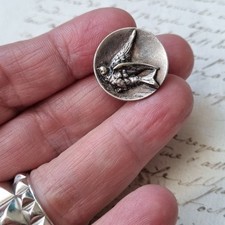 Antique Swallow Button 1900