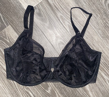 Marks & Spencer’s Autograph Bra Womens Luxury Lace Bras Size 34 E Black Floral