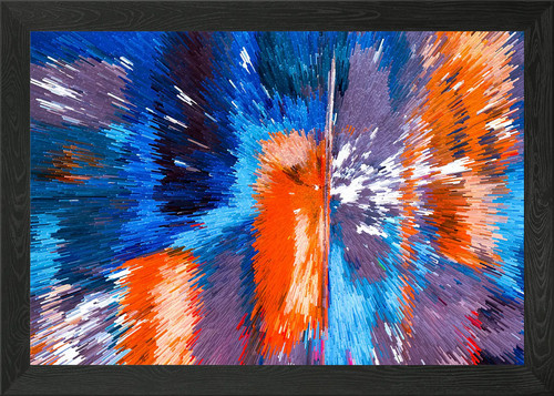 Abstract acrylic painting - abstract,