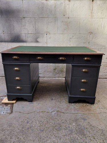 Upcycled pedestal desk felt - pedestal,