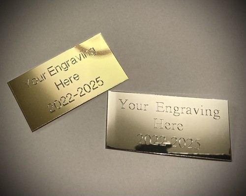 50mm 25mm engraving plate 6 - x,