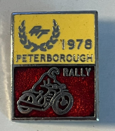 Motorcycle pin badge - motorcycle,