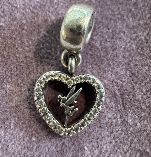 Pandora disney heart dangle - disney,