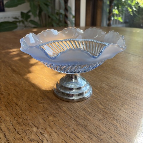 Art deco frosted blue - , bagley