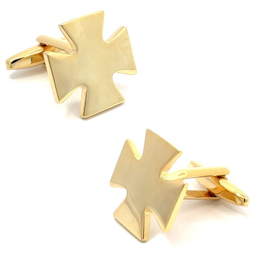 Maltese cross style - maltese, cufflinks