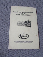@Vicon-Lely Acrobat Assembly & Operating Instructions @
