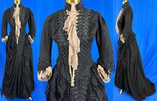 Victorian Black Chantilly Lace