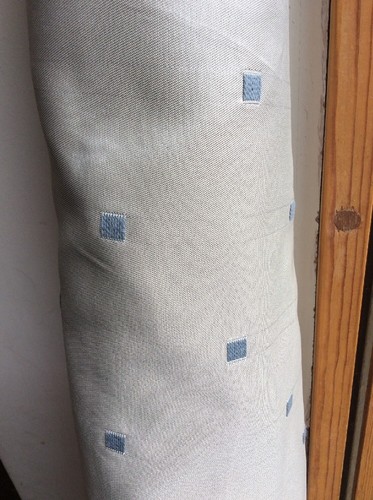 Curtain fabric 90m stone - fabric,