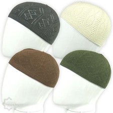 Men Skull Cap Muslim Islamic