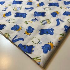 100% Cotton  Fabric Peppa Kids Nursery Dress Craft DIY Quilting Material 44"