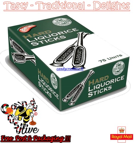 Barratt hard liquorice - barratt, sticks