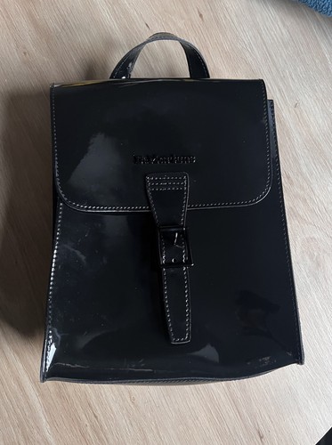 Martens black leather - black,