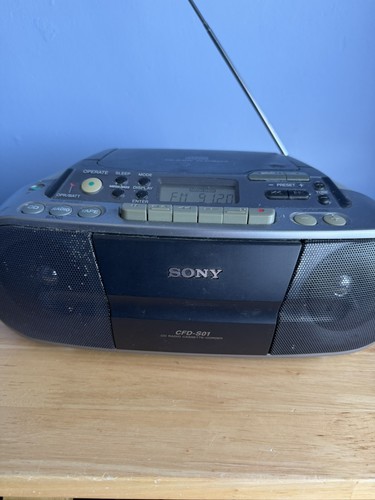 Sony cfd s01 - cd, radio