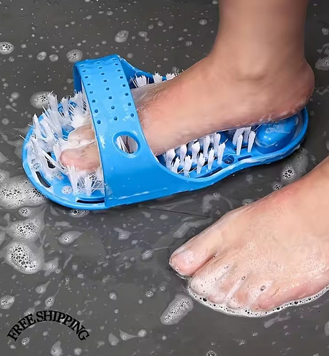 High reliability shower foot - high,