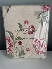 Laura Ashley Cranberry  Summer Palace Wide Pencil Pleat Fully Lined Curtains