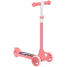 AIYAPLAY Kids 3 Wheel Scooter for 2-6 Years Old w/ Adjustable Height, Pink,Used