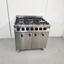 Gas Range Oven 6 Burner