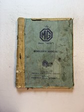 MG MGA 1956-1962 OEM Shop