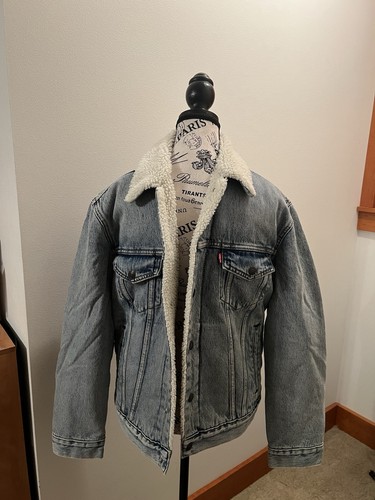 Levi men sherpa denim - men,
