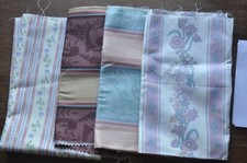 LJ2239 Pack of 4 Fabric Quarters for Craft Patchwork Applique - Pinks