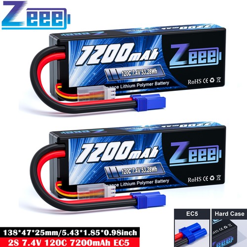 Zeee lipo battery - 7.4v, 2s