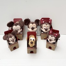 Disney Made With Love Mickey Minnie Pluto Toy Bundle