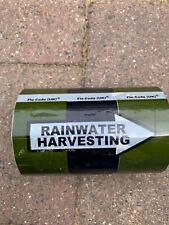 rainwater harvesting identification tape
