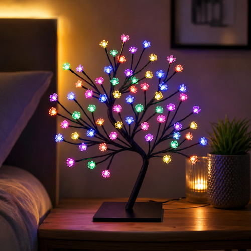 Bonsai tree led lamp - tree, cherry