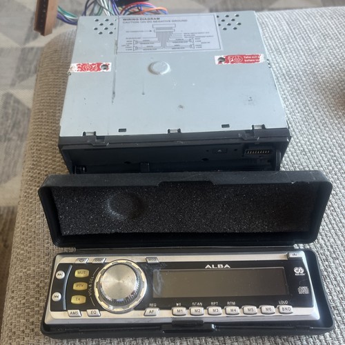 Alba ics 101 car stereo - 101, face