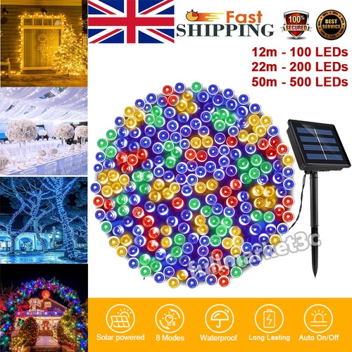 100 200 500led solar string - 100/200/500led,