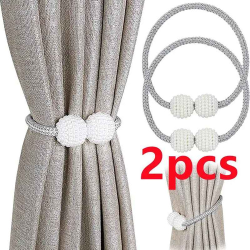 Strong magnetic curtain tie - 2x,