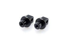 29154-compatible with SUZUKI GSX-S 750 FITTING ADAPTERS FOR REAR PASSENGER FOOTR