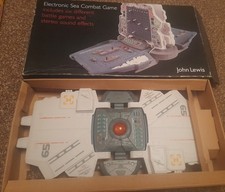 Computer Battleship Sea master Electronic sea combat Game. Opened Never Used