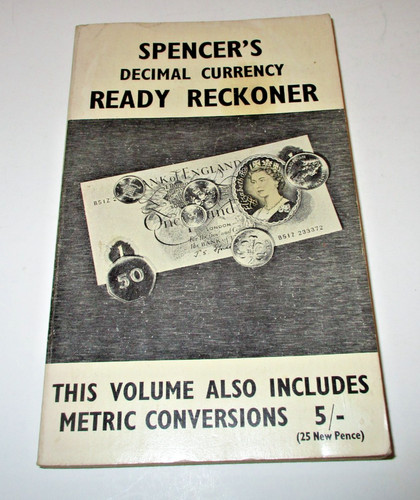Spencer decimal currency - decimal,